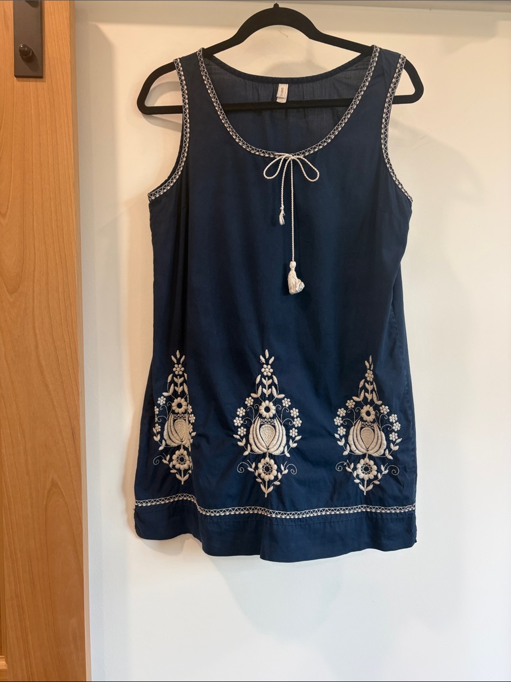 Gap Body Embroidered Bohemian Vintage Swim Coverup/Beach Dress